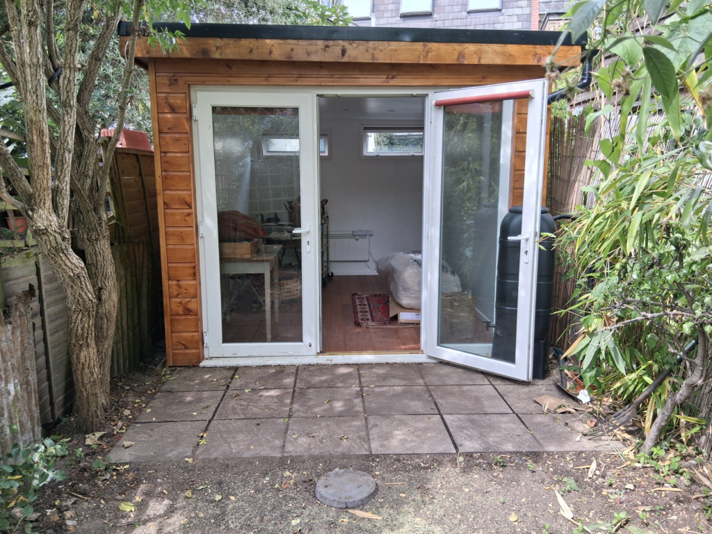 therapy room Cambridge garden office 6