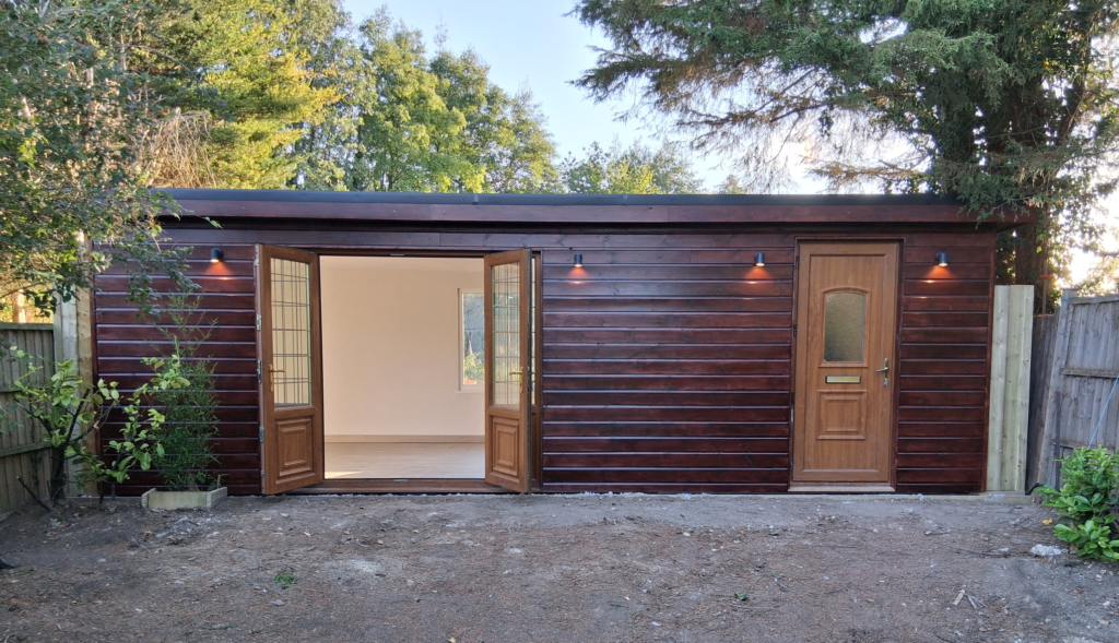 Man Cave Cambridge garden office 5