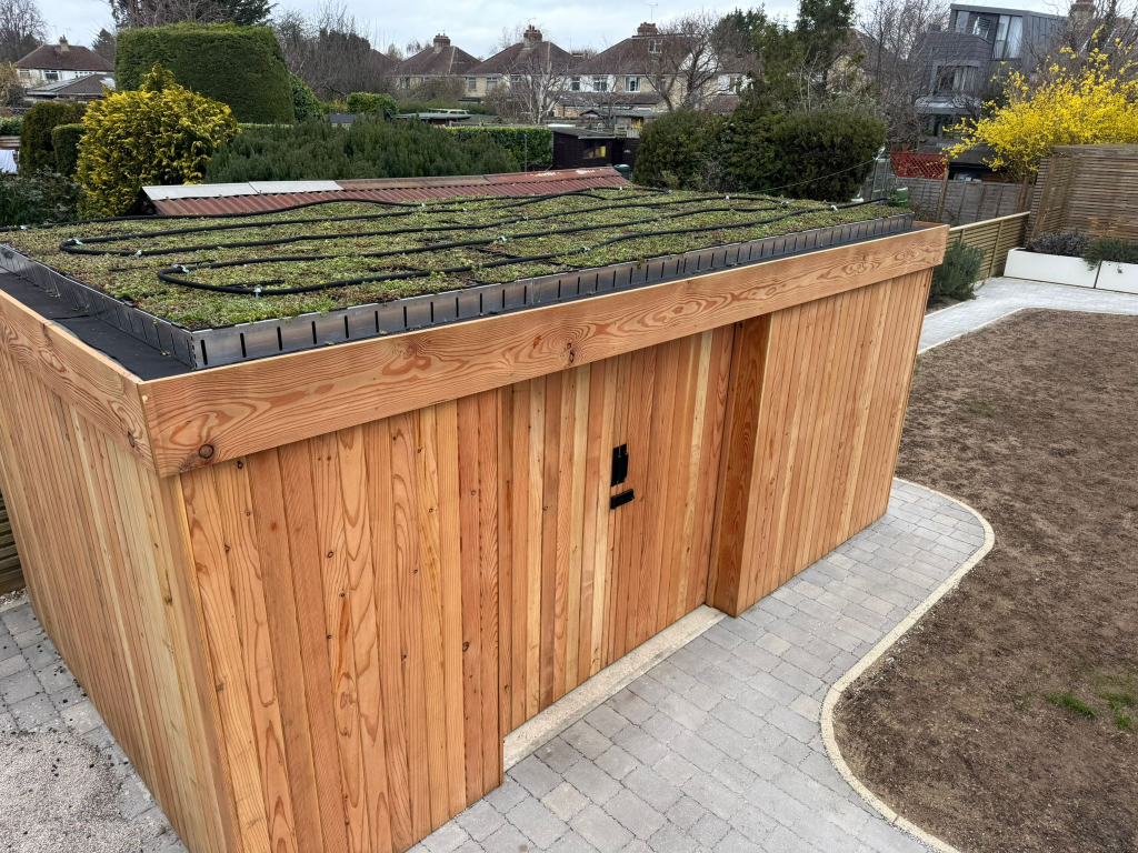Bike Shed and Bin Store Cambridge garden office 6