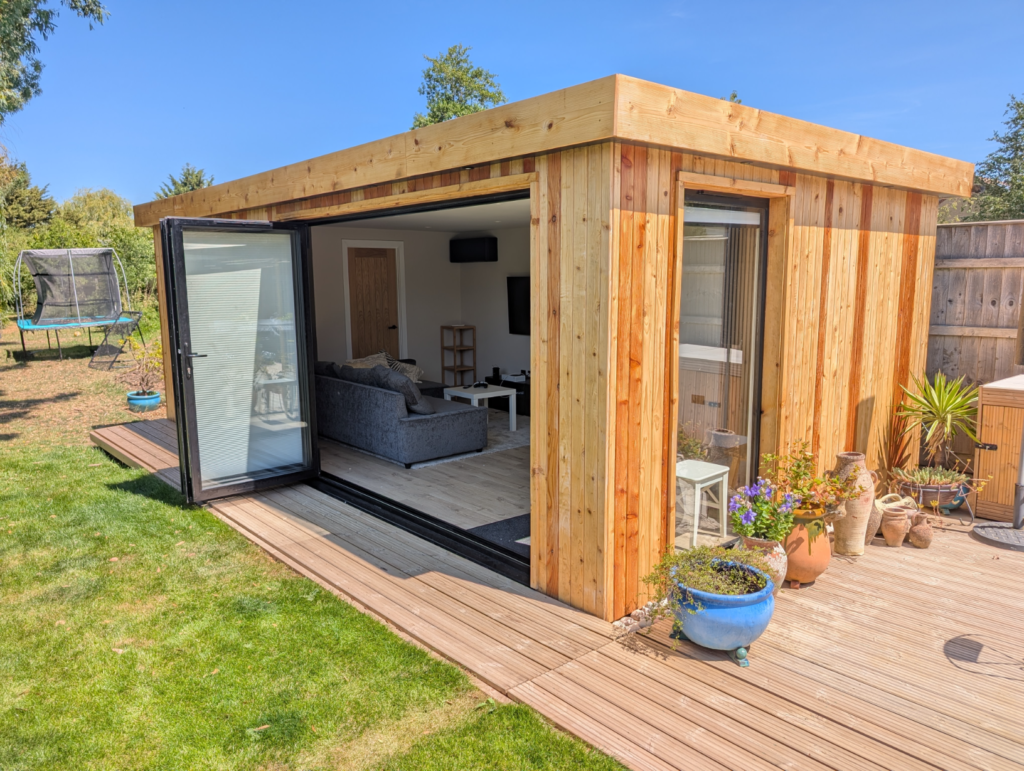 teenage hangout garden room